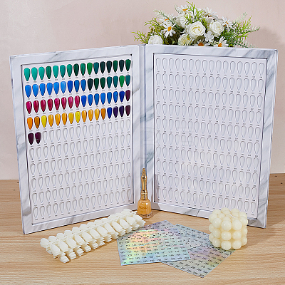 Plastic with Paper Nail Tips MRMJ-FH0001-68A-1