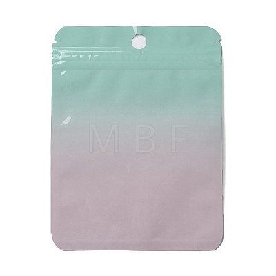 Rectangle Glitter Holographic PVC Zip Lock Bags ABAG-P011-01E-01-1