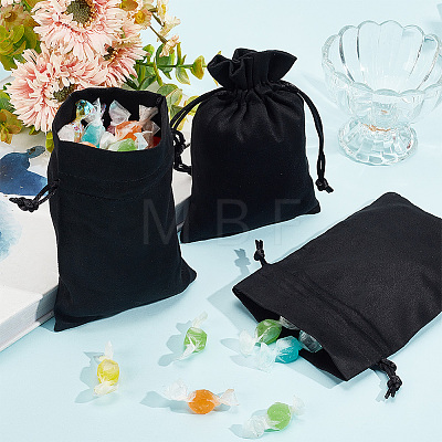 12Pcs Velvet Cloth Drawstring Bags TP-DR0001-01D-04-1