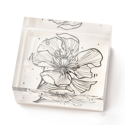 Acrylic & Rubber Stamps DIY-G035-01L-1