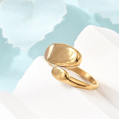 304 Stainless Steel Cuff Open Rings SA-CBA90C5-03B-G-1