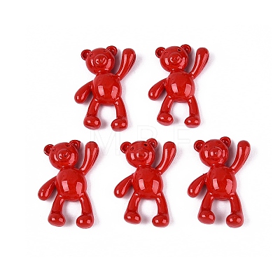 Spray Painted Alloy Pendants PALLOY-Q466-02A-1