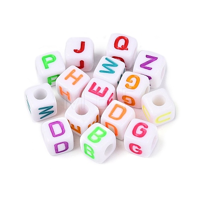 Opaque Acrylic Beads SACR-N020-04M-01-1