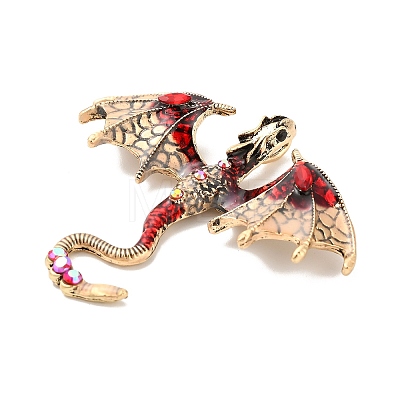 Alloy Rhinestone Big Pendants X-FIND-I060-01AG-01-1