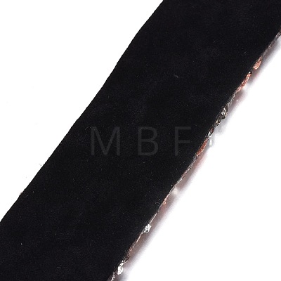 Fashionable Velvet Cord Wide Bracelets BJEW-L638-15M-1
