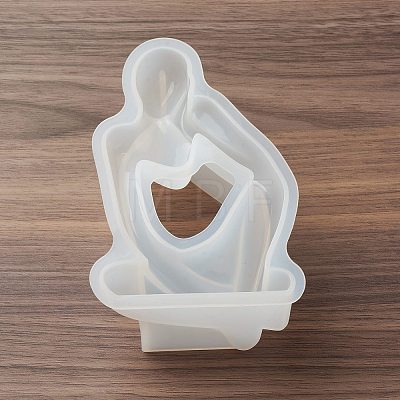 DIY Thinker Figurine Candle Silicone Molds SIMO-B003-01B-1
