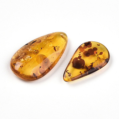 Natural Amber Pendants G-T140-17-1