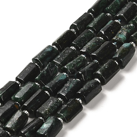 Natural Fuchsite Beads Strands G-N327-06-35-1