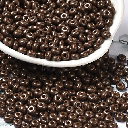 Baking Paint Glass Seed Beads SEED-B001-02A-02-1