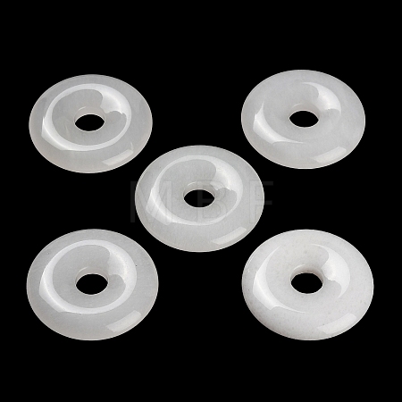 Natural White Jade Pendants G-F831-A14-1