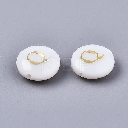 Natural Freshwater Shell Beads SHEL-S266-12Q-1