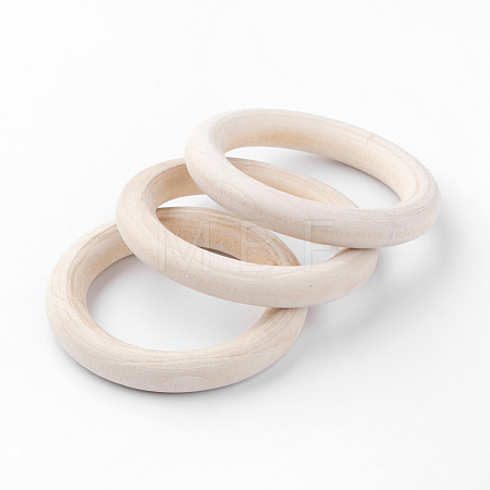 Unfinished Wood Linking Rings X-WOOD-Q024-16-1