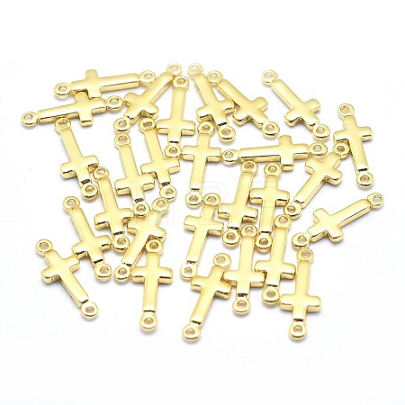 Brass Links Connectors KK-J279-40G-NR-1