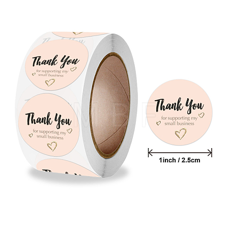 Thank You Stickers Roll STIC-PW0006-016-1