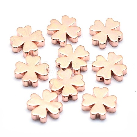 Brass Beads KK-P155-77RG-NR-1