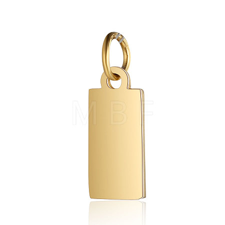 Ion Plating(IP) 304 Stainless Steel Pendants STAS-I311-31B-G-1