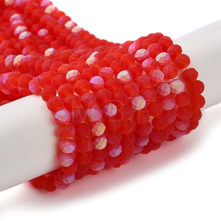 Transparent Glass Beads Strands EGLA-A034-T4mm-MB01-1