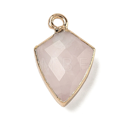 Natural Rose Quartz Pendants G-K422-01G-13-1
