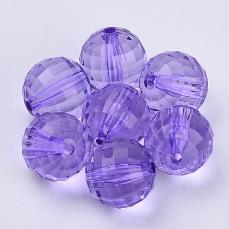 Transparent Acrylic Beads TACR-Q254-12mm-V50-1