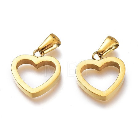 Ion Plating(IP) 304 Stainless Steel Pendants STAS-Z006-16G-1