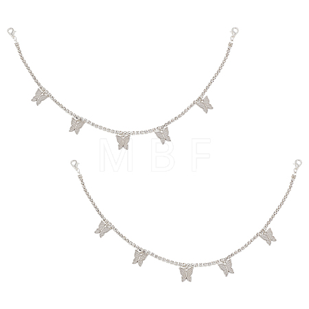 2Pcs Alloy Pendant Decorations HJEW-PH01901-1