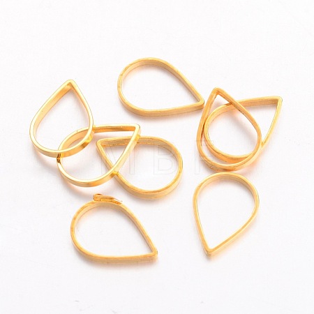 Brass Linking Rings X-EC0317x11mm-G-1