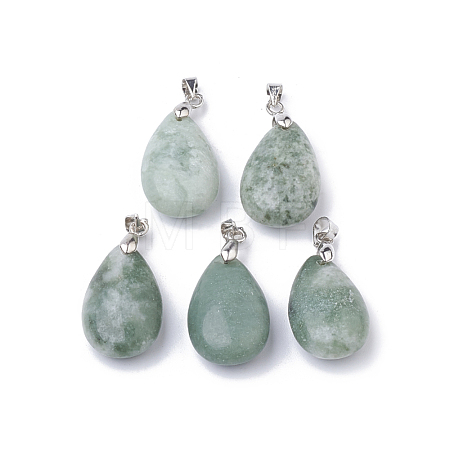 Natural Jade Pendants G-S299-36-1