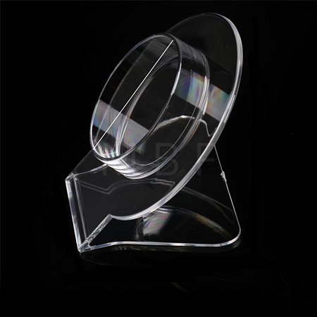 Plastic Single Bracelets Display Holder PW-WG9B1ED-01-1