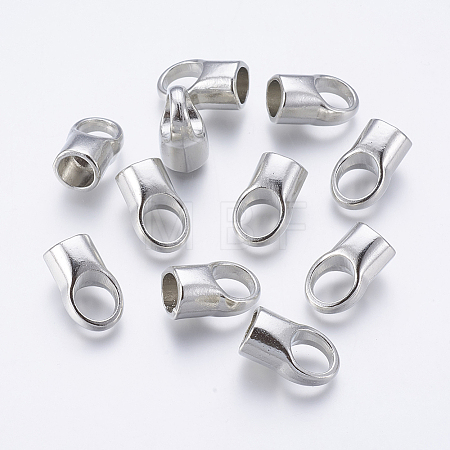 Brass Cord Ends LS-KK-19X12-P-1