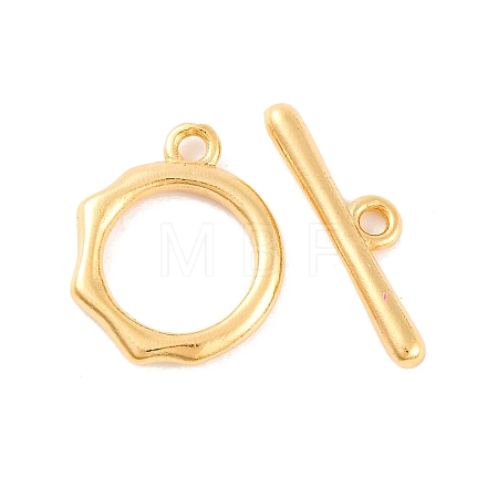 Brass Toggle Clasps LS-KK-U024-02G-1