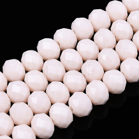 Opaque Solid Color Glass Beads Strands LS-EGLA-A034-P2mm-D33-1