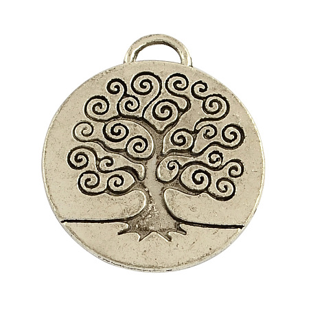 Tibetan Style Alloy Enamel Pendants Setting TIBEP-3395-AS-RS-1