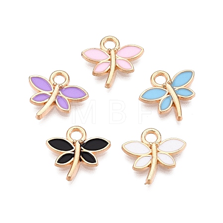 Alloy Enamel Charms ENAM-T021-18-1