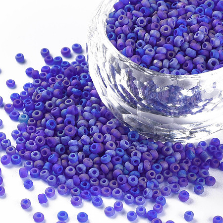 12/0 FGB Grade A Round Glass Seed Beads SEED-Q010-M544-1