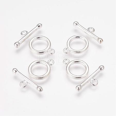 Brass Toggle Clasps KK201-S-1