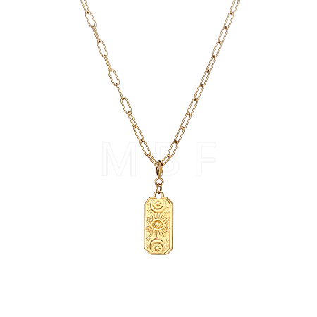Star Moon Pendant Necklaces XV3999-1-1