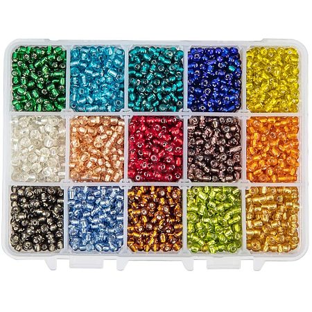 Glass Seed Beads SEED-PH0012-11-4mm-1