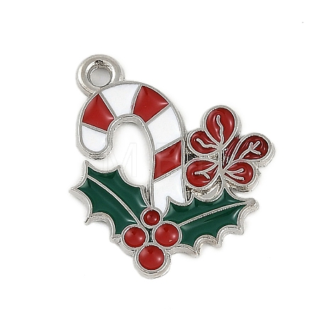Christmas Theme Alloy Enamel Pendants ENAM-Z020-02D-1