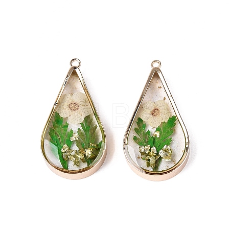 Epoxy Resin Pendants KK-Q082-02KCG-05-1