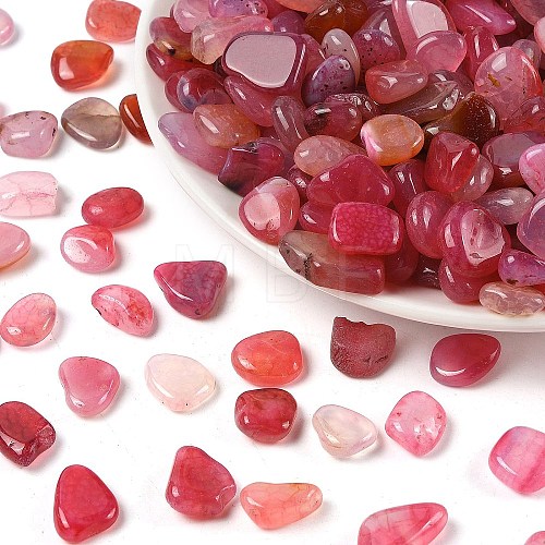 Dyed & Heated Natural Agate Beads X1-G-J402-04D-05-1