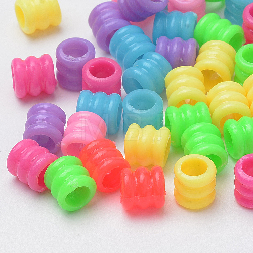 Acrylic European Beads X-MACR-S272-10-1