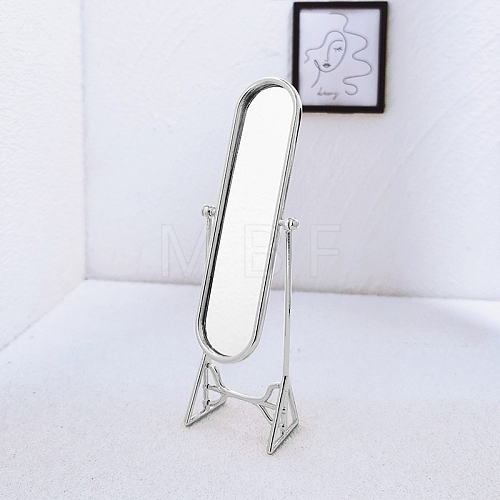 Alloy Mirror Miniature Ornaments PW-WGDA3D1-04-1