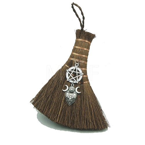 Witch Altar Broom Charm Ornament PW-WGE82B2-01-1