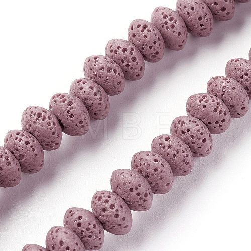 Natural Lava Rock Beads Strands G-F671-01A-09-1