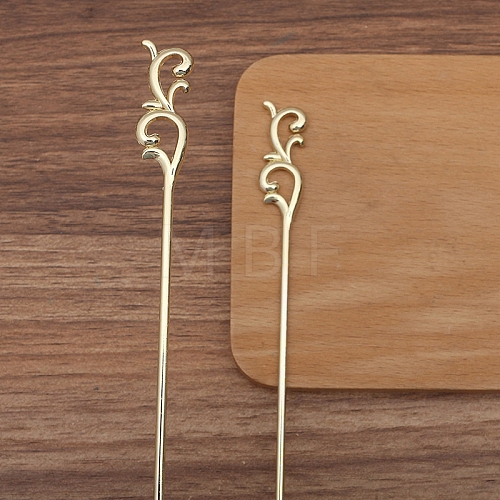 Alloy U-shaped Hair Sticks for Women PW-WG5DE37-04-1