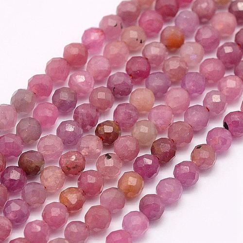 Natural Ruby Beads Strands G-F509-16-2mm-1