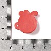 Christmas Bear Theme Opaque Resin Decoden Cabochons RESI-S397-02D-3
