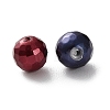 Faceted Round Shell Pearl Beads BSHE-XCP0001-78A-2