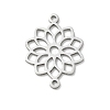 Chakra 304 Stainless Steel Connector Charms SA-CBA28C1-01F-P-1
