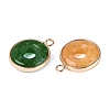 Natural & Synthetic Mixed Stone Pendants G-N371-17G-2